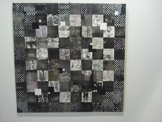 exposition " Le Carré en Tête" Espace La Croix-David Bourg (33) sur l'invitation d'Annie Birot