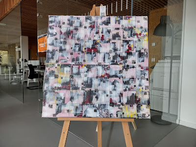 Exposition à l'AGORA ST AUBIN DE BLAYE (mars à mai 2022)