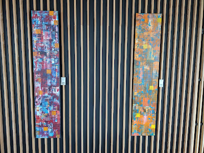 Exposition à l'AGORA ST AUBIN DE BLAYE (mars à mai 2022)