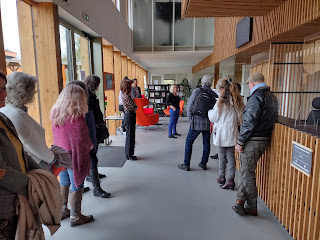Exposition à l'AGORA ST AUBIN DE BLAYE (mars à mai 2022)