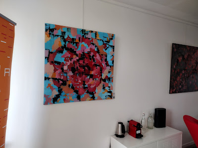 Exposition à l'AGORA ST AUBIN DE BLAYE (mars à mai 2022)