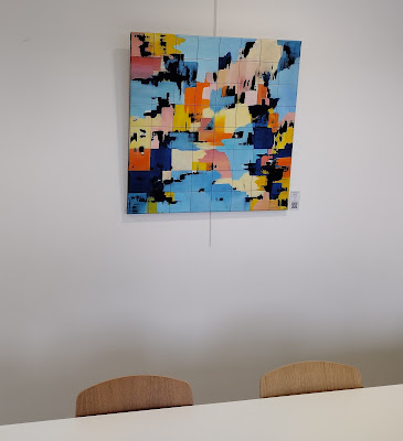 Exposition à l'AGORA ST AUBIN DE BLAYE (mars à mai 2022)